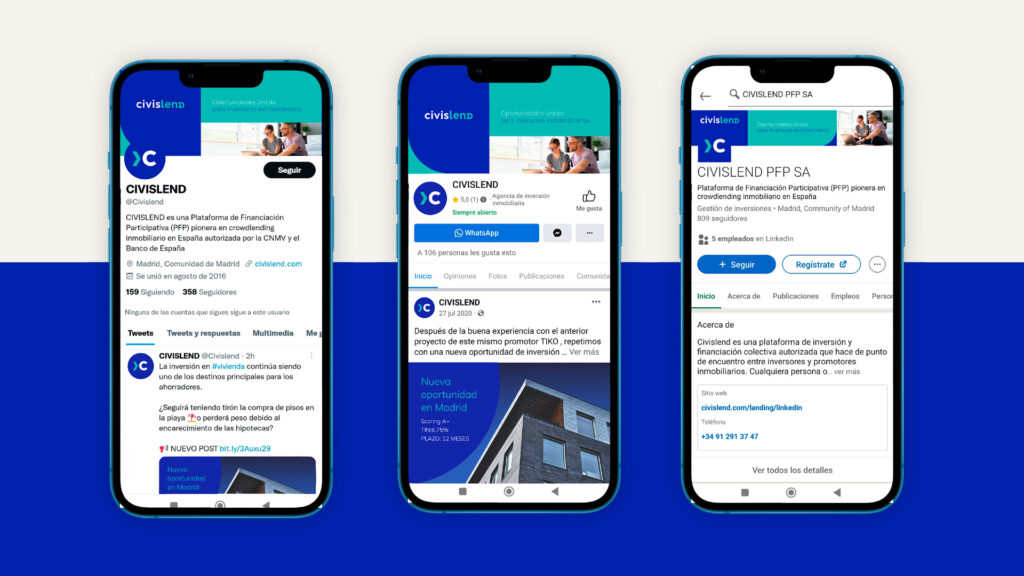 Civislend branding case study