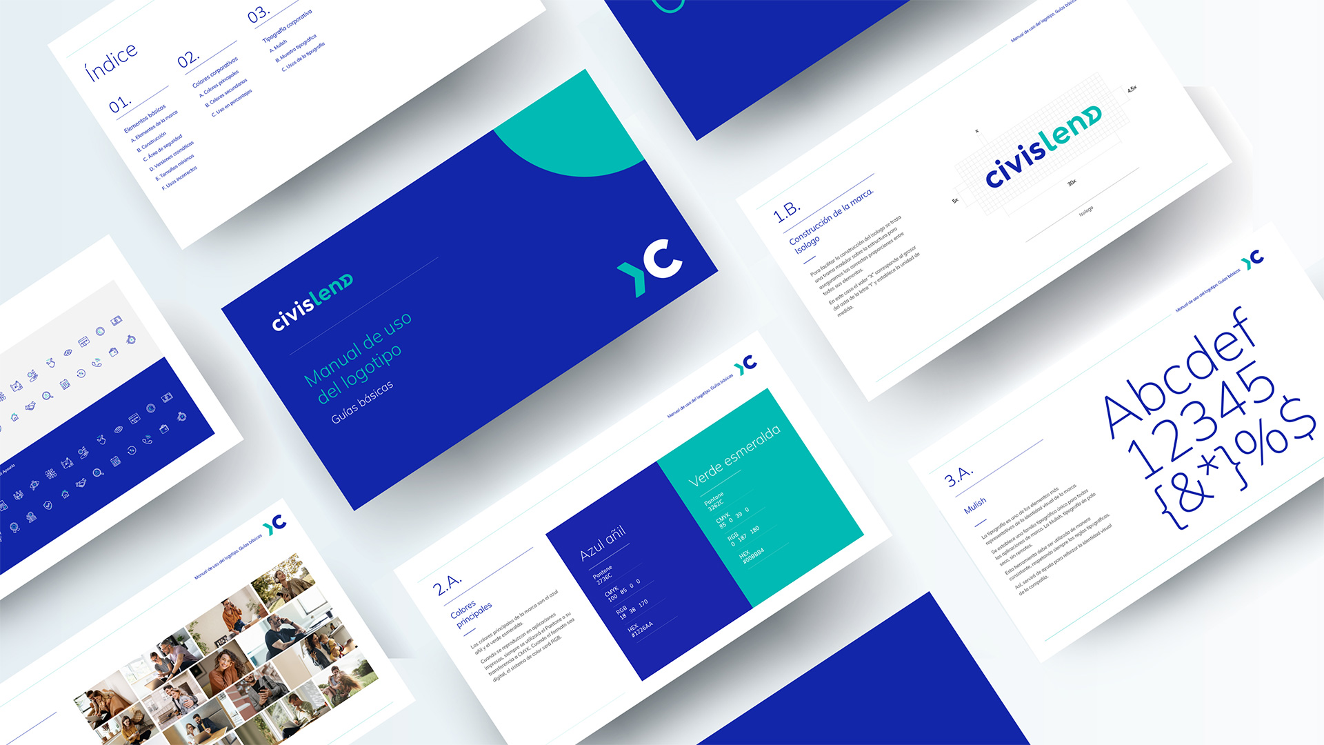 Manual CIVISLEND branding case study